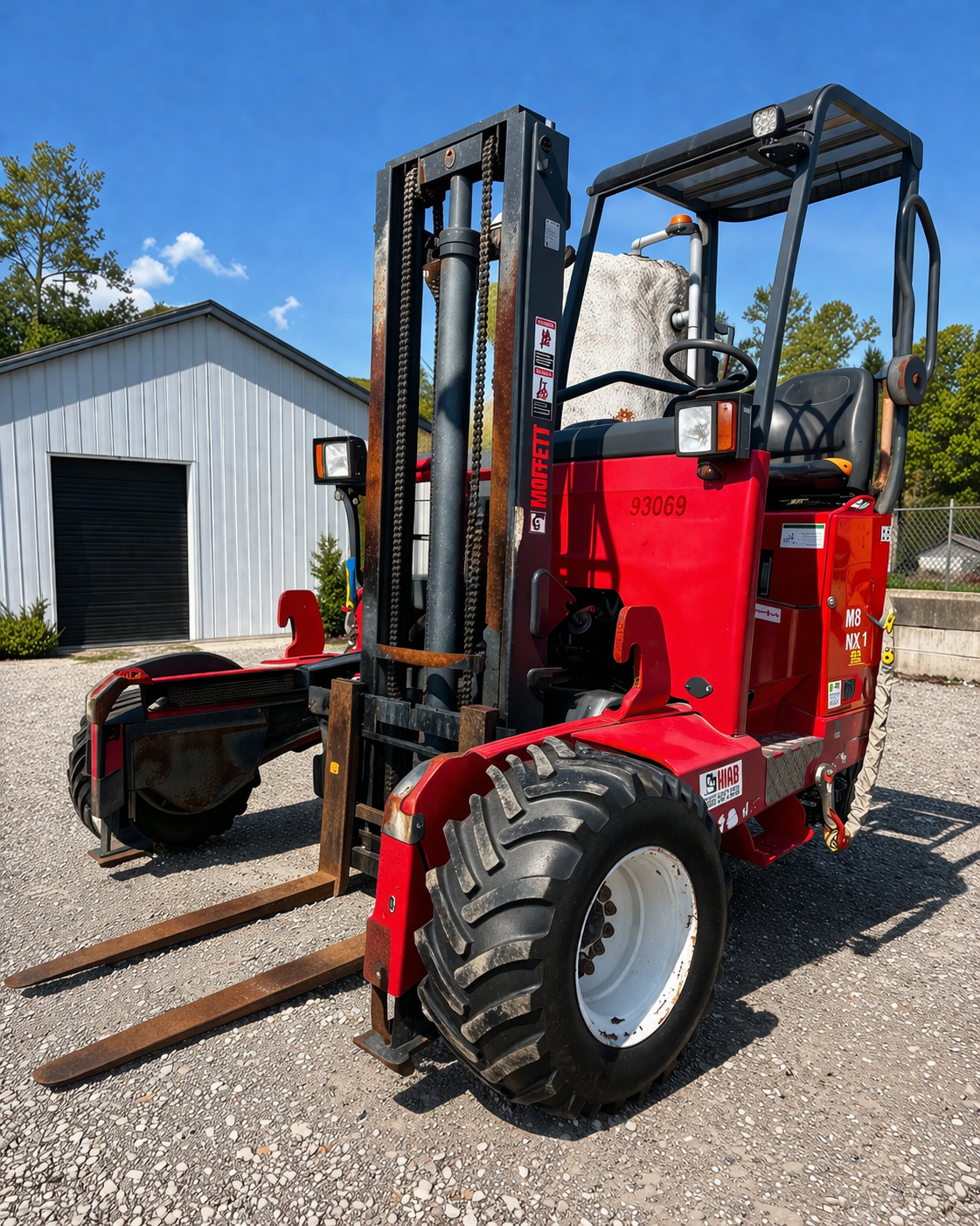 2017 Moffett M8 55.3NX PiggyBack Forklift – 5,500 LB – Ready to Work